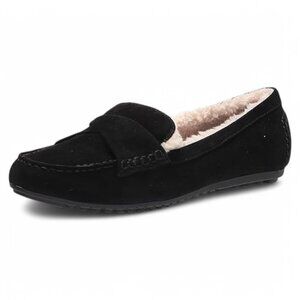 Women Prentice Faux Sherling Comfort Loafers